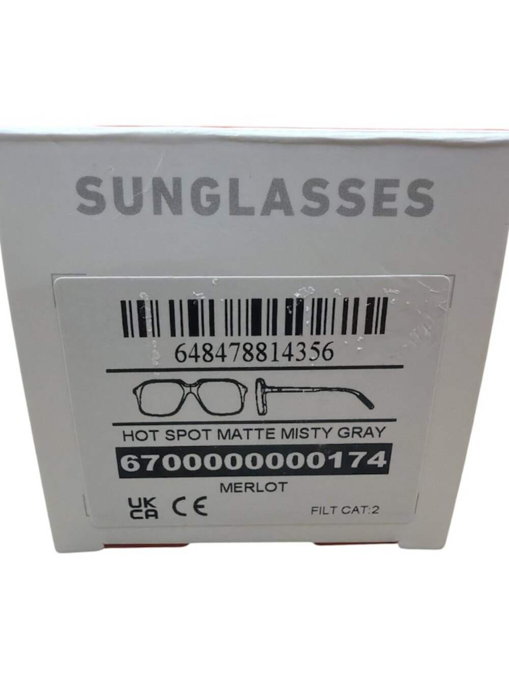Spy Hot Spot Oversized Square Sunglasses, Matte Misty Gray (NEW IN BOX) - Picture 8 of 9